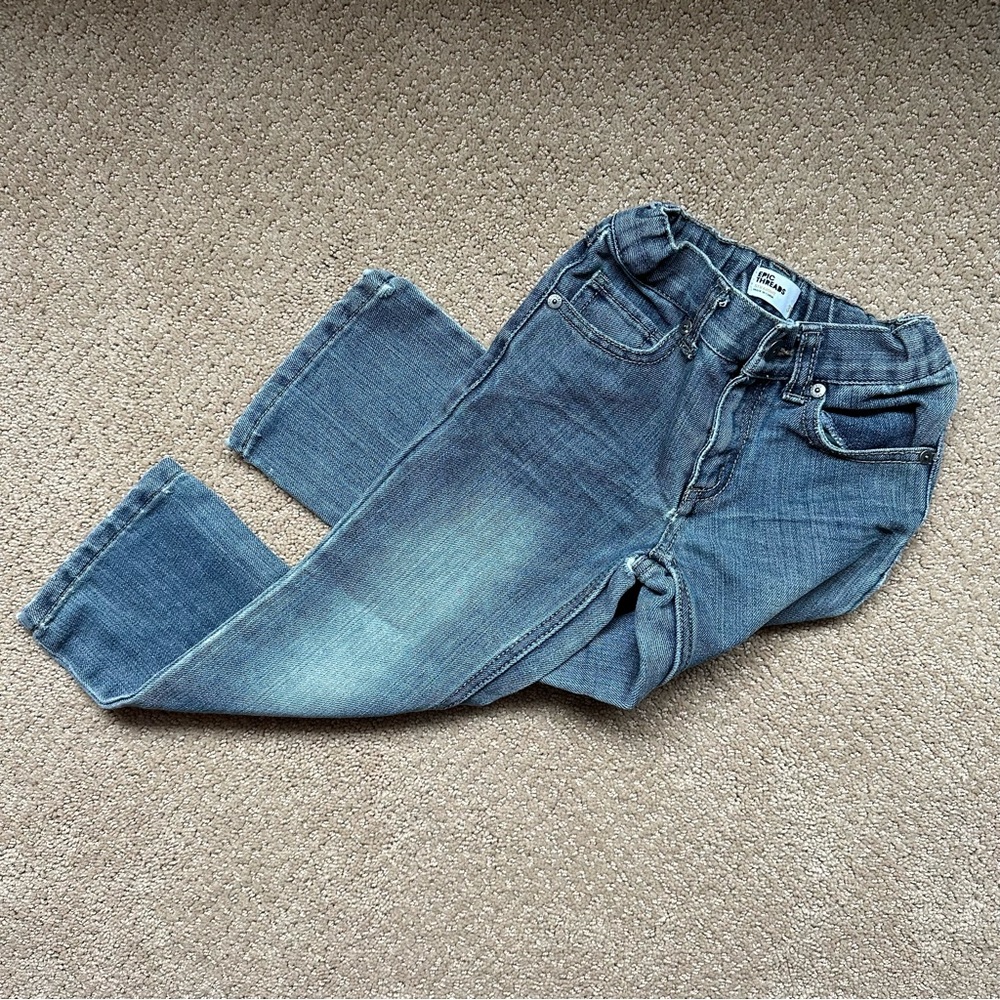 Epic Threads size 3T, Straight Jean, Light Wash Toddler Jeans